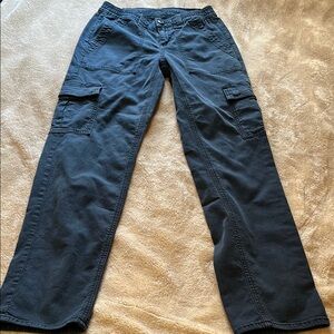 American Eagle Outfitters Black Straight Leg Pants Durable Design